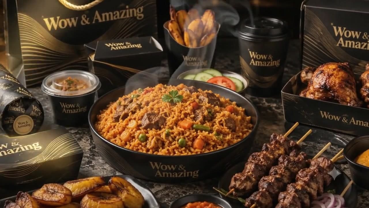 Premium food and presentation